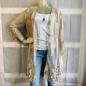 Boho Lace Kimono